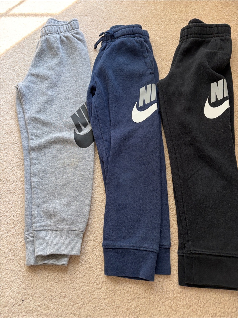 Nike little boy sweatpants bundle- 5/6